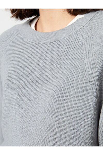 LC Waikiki Crew neck solid long sleeve women knitwear sweater