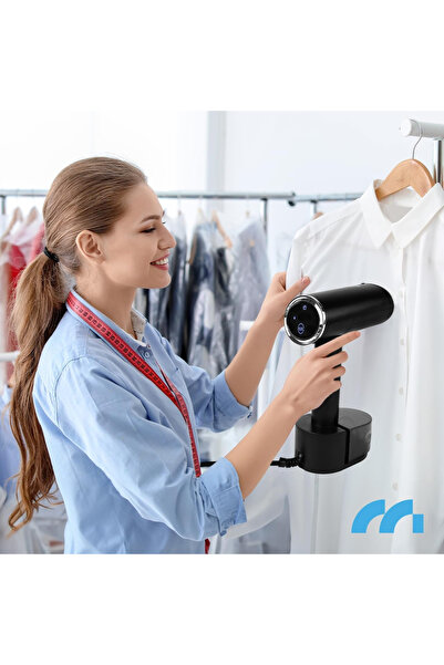 varioshop Steam Iron, VarioShop, 2000W, vertical and horizontal ironing, black, 28x11.5x13cm