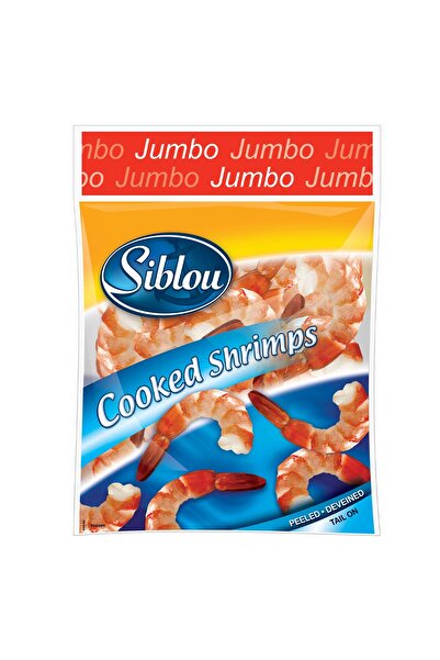 Siblou روبيان جامبو 400 جرام عبوة من 6 قطع