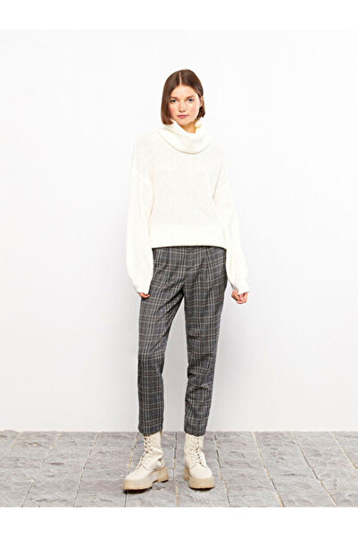 LC Waikiki Turtleneck solid long sleeve women knitwear sweater