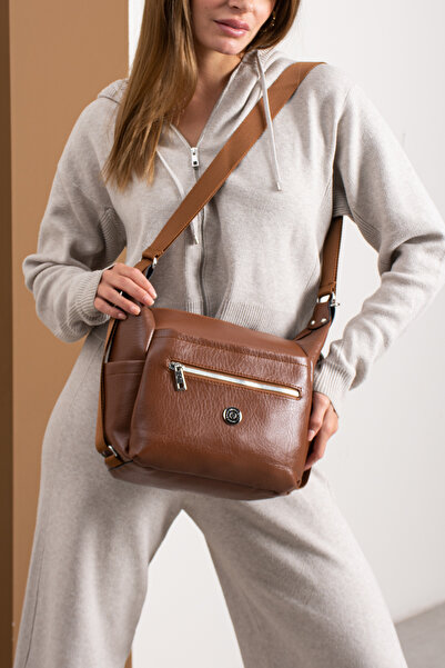 Sanmorris Women's 4-Compartment Faux Soft Leather Shoulder and Backpack