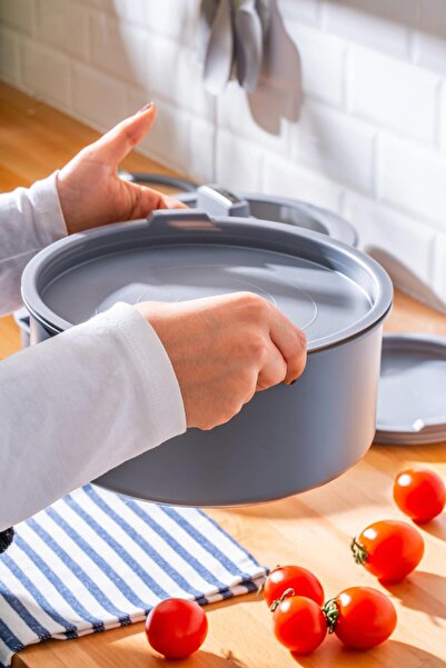 ACAR Set de vase de gătit BioGrey din 9 piese