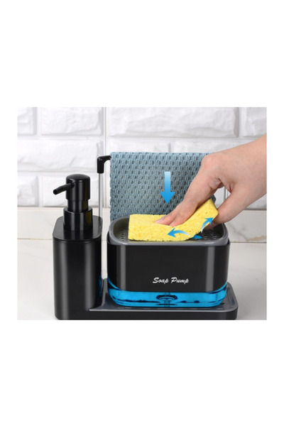 varioshop Οργανωτής κουζίνας VarioShop® 3 σε 1, με θήκη απορρυπαντικού, θήκη ...