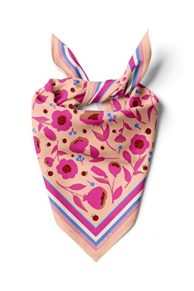 Modabutik F81 TRIBAL FLORAL TASARIMLI BANDANA