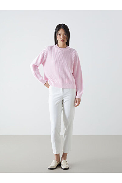 LC Waikiki Crew Neck Oversize Women's Knitwear Sweater