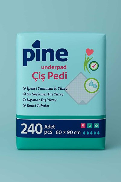 Pine Çiş Pedi Yatak Koruyucu Serme 8*30 240 Adet