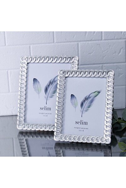 Selim Decor Ring 13X18 Frame Silver