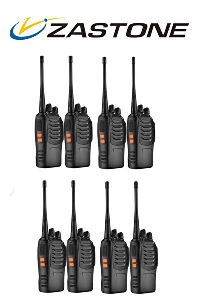 ZASTONE 8 Adet Telsiz Zt-v68 Cy Baofeng 999s Telsiz Kulaklık