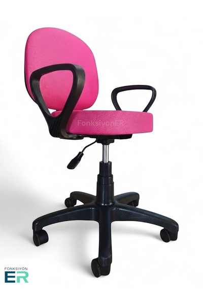 FONKSİYONER Ekos çalışma koltuğu/shocking pink-şok pembe