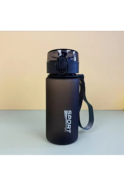 Choice زجاجة مياه رياضية 400 مل من ماركة رياضية زرقاء داكنة مقاومة للتسرب وخالية من مادة BPA عالية الجودة للرحلات والمشي لمسافات طويلة