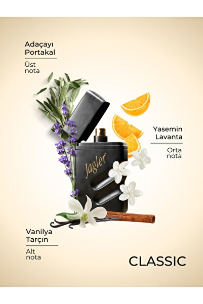 Jagler Classic Edt 50 ml Deodorant Sprey 100 ml Erkek Parfüm Seti