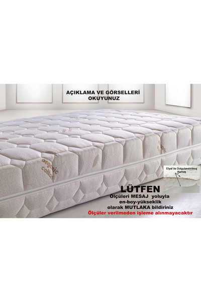 Artex Kılıf Cotton 90x200 Yatak Kılıfı Koruyucusu Yatak Örtüsü Fermuarlı Kılıf Kapitone