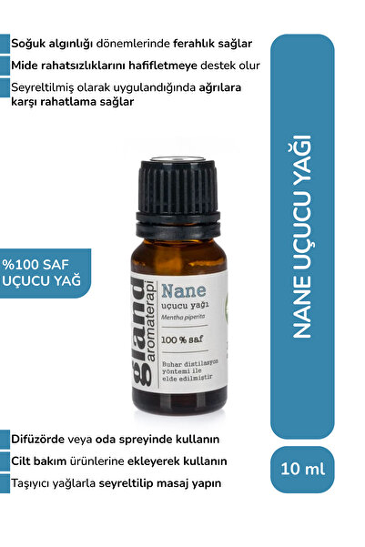 Gland Nane Uçucu Yağı - Mentha Piperita 10ml