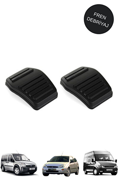 MEF Connect Focus 1 - Transit V184 Uyumlu Fren Debriyaj Pedal Lastiği ( 2 Adet )