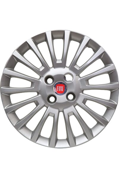 YILAPJANT Fiat Linea 15'' Inç Jant Kapağı 4 Adet Kırılmaz Esnek
