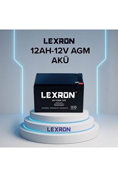 Lexron 12V 12AH KURU AKÜ