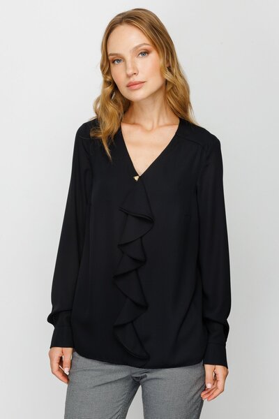 Ekol Λεπτομερής μπλούζα με γιακά