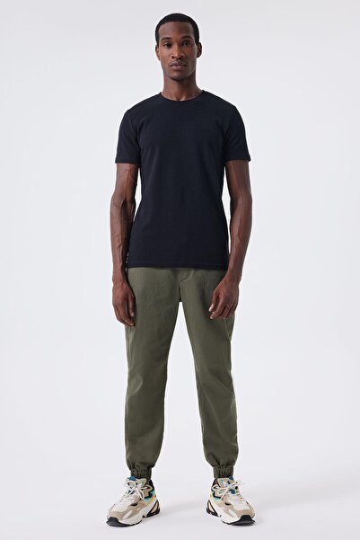 Lee Cooper Twingos 6 Men's 100% Cotton Pique O-Neck T-Shirt Black