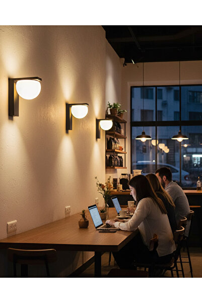 Özcan Aydınlatma 2846-APL Sonic Aplik Siyah