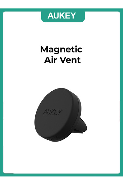 AUKEY حامل هاتف مغناطيسي بفتحة تهوية C5 أسود