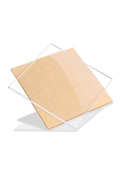 Hakel 2mm Şeffaf Pleksi Levha Cam Görünümlü Pleksi Akrilik Mika Levha