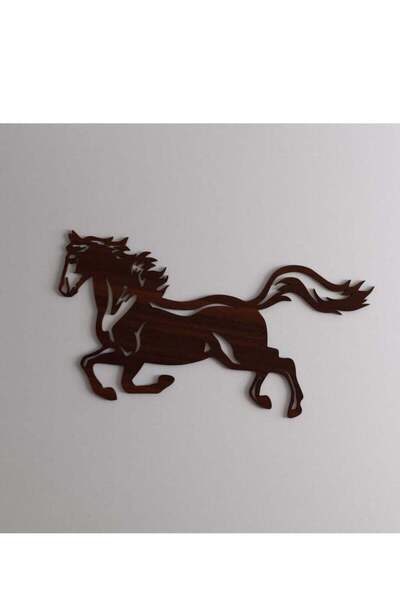Story of candle Decorative wall art - featuring a distinctive brown horse design