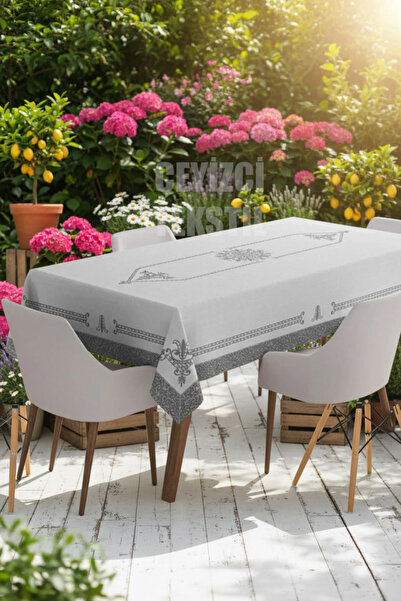 Çt Çeyizci Tekstil Față de masă cu design special imprimat digital