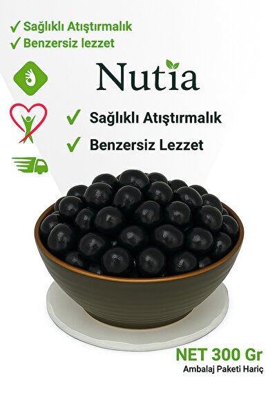 MEK Lüks Çikolata Kaplama Bitter Çikolatalı Leblebi 300 gr