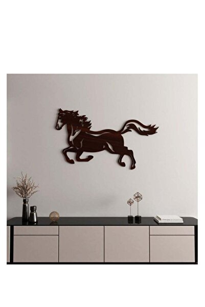 Story of candle Decorative wall art - featuring a distinctive brown horse design