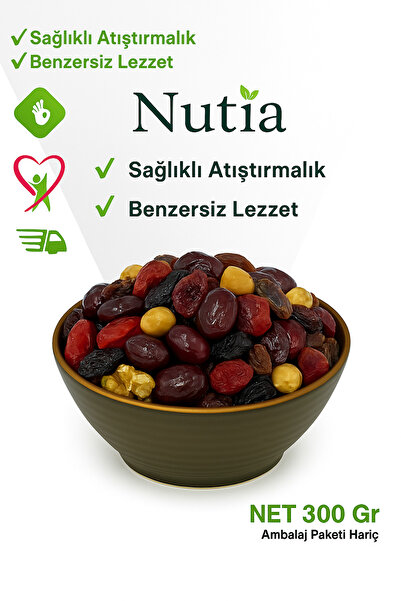 MEK Sağlık Dostu Çiğ Taze Lüks Karışık Kuruyemiş Çerez 300 gr