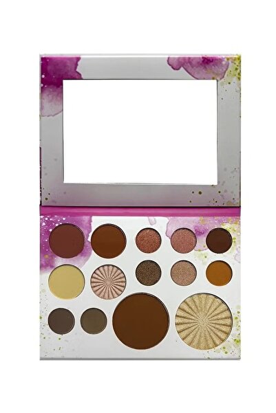 KSD باليت متكامل احمر خدود + إضاءة + ضل عيون متعدد الألوان