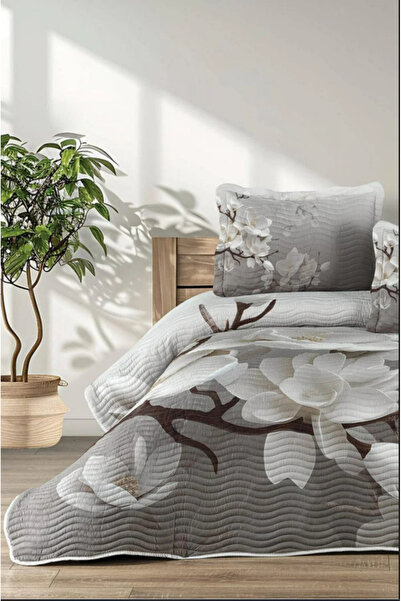 BELENAY Fiore 3 Piece Double Bedspread Set – Pique Set