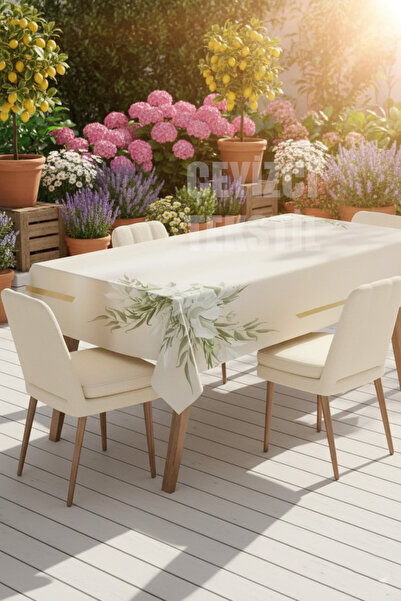 Çt Çeyizci Tekstil Τραπεζομάντιλο, Ψηφιακή εκτύπωση Μονό Τραπεζομάντιλο, Μονό Τραπεζομάντιλο με μοτίβο ανθεκτικό στους λεκέδες