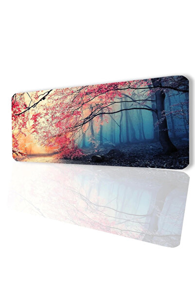 SonicTouch Gün Işığı ve Kiraz Ağacı Ormanı Temalı Kaydırmaz Gaming Oyuncu Mas...