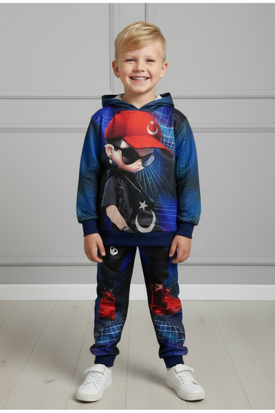 By Piera 0536 Model Set sezonier pentru copii cu glugă