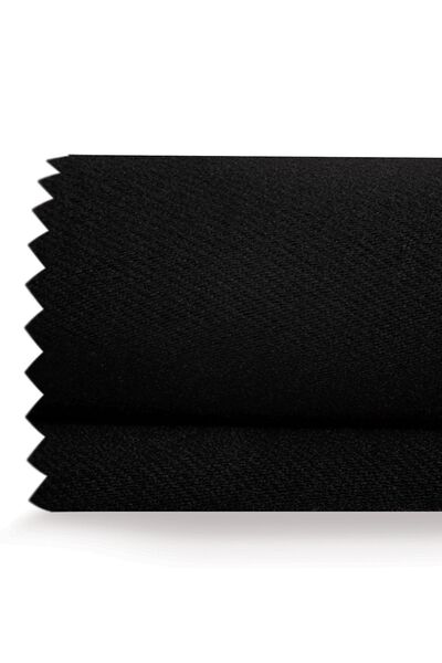 Demor Home Υψηλής ποιότητας Μαύρο Blackout Blackout Κουρτίνα φόντου Extrafor Shirred Single Wing