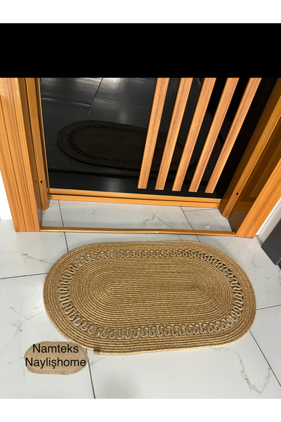naylişhome Namteksjüt hasır kapı önü, banyo. Mutfak. Salon. Oturma odası paspası, modern kilim, hediyelik,