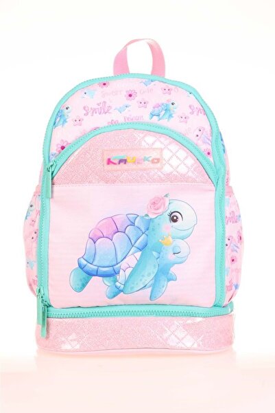 KAUKKO Kids Kindergarten Bag Turtle