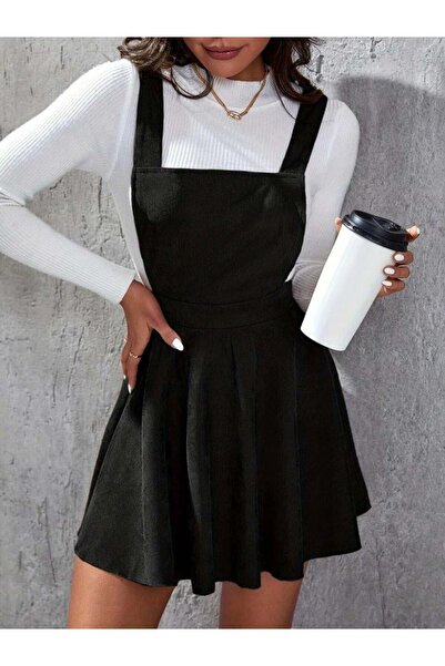 babatr.com Жіноча сукня на бретельках з перехресним декором на спині, коротка...