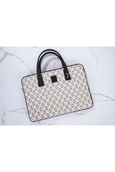 Önder Minbag Laptop Bag 13 Inch 563-11 Cream