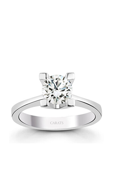 CARATS LAB GROWN DIAMOND Carats Pırlanta 1.00 Karat Yuvarlak Kesim D Renk VS1...