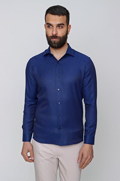 Efor GK 632 Saks Klasik Gömlek