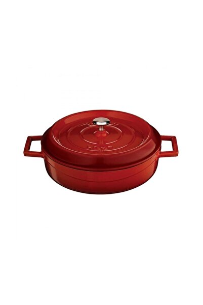 Lava Trendy Red Cast Iron Spring Pot - Diameter (ø)24