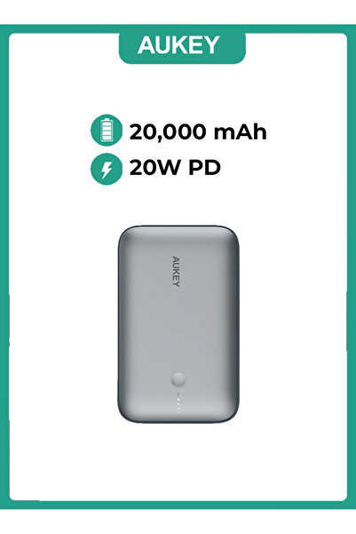 AUKEY PB-Y57 Spark Mini 20W PD 20,000mAh Compact, Fast Charging
