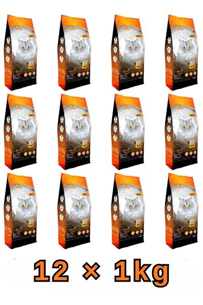 Pet Steps Meow طعام القطط البالغة - وصفة دجاج حقيقية، تركيبة متوازنة غنية بال...