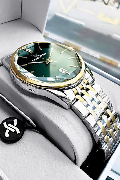 Daniel Klein Erkek Kol Saati 3 Atm Su Geçirmez Gümüş Renk Çelik Kordon Cbk469