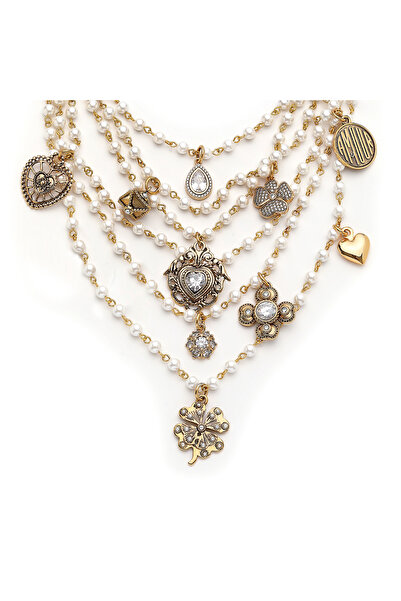 Mon Reve Charmy Rich Kalp, Yonca Charm İnci Kolye