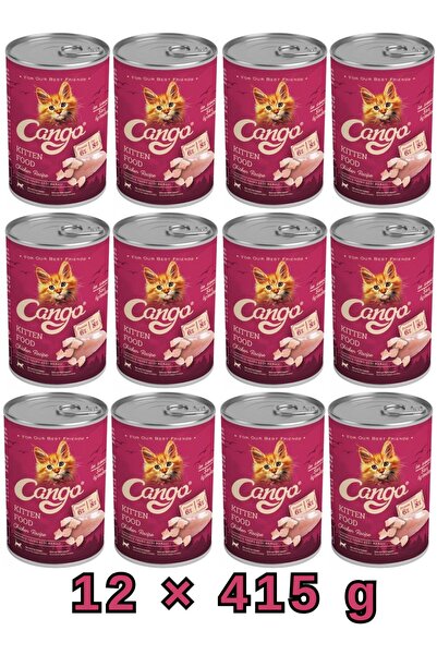 Cango طعام القطط الصغيرة المعلب - وصفة الدجاج، طعام رطب مغذي للقطط الصغيرة ال...