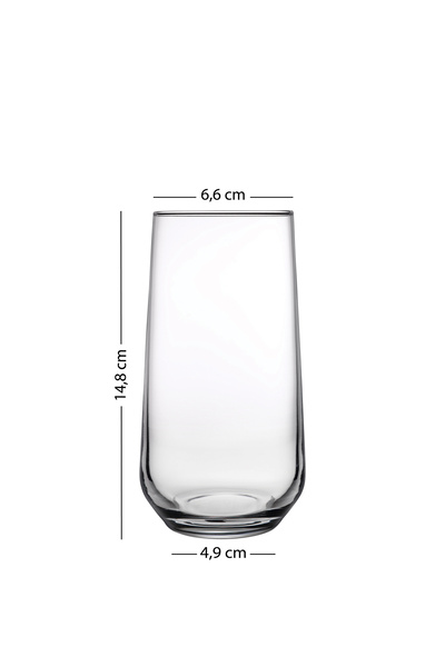 Rakle Jardin 4'lü Meşrubat Bardağı Seti 470 cc