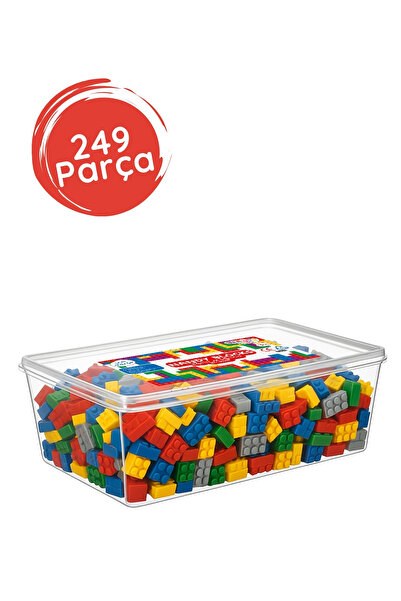 Nandy Home Eğitici Öğretici Kutulu Yapı Blokları 249 Parça – Problem Çözme ve...